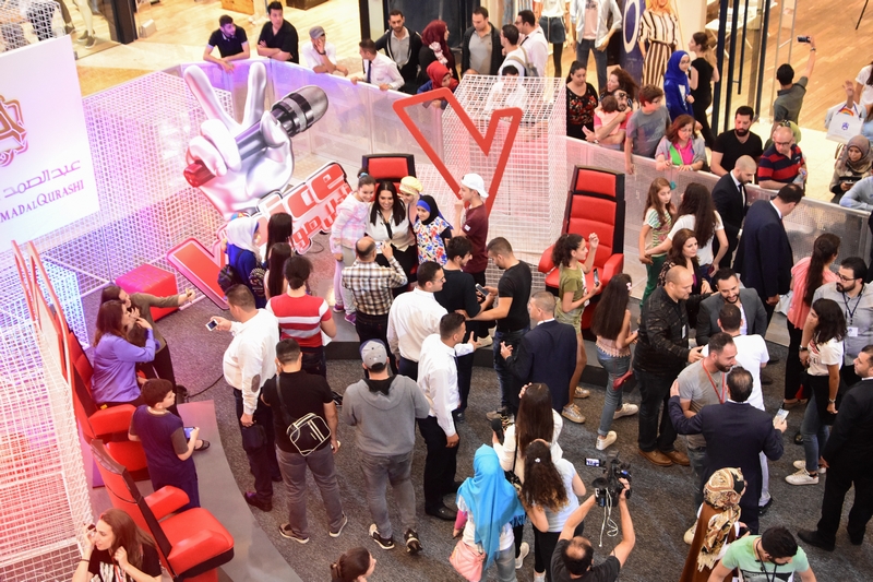 Rising Stars from The Voice at City Centre Beirut